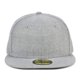 thumbnail image 2 of Gorra New Era 59FIFTY Ajustada Visera Plana Gris Jaspeado Talla 7 1/8, 2 of 5
