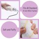 thumbnail image 4 of Recambios para Rodillo de Pintura Bates Choice 23 cm Paquete de 5 con Pelo de 1/2", 4 of 8