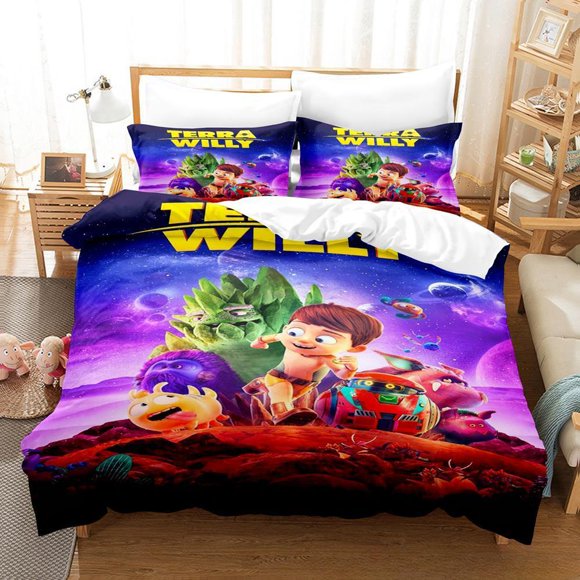 Game Terra Willy Bedding Set Single Twin Full Size Bed Set Adult Kid Bedroom Duvet cover Sets Anime Bed Sheet Set Bed Sheets
