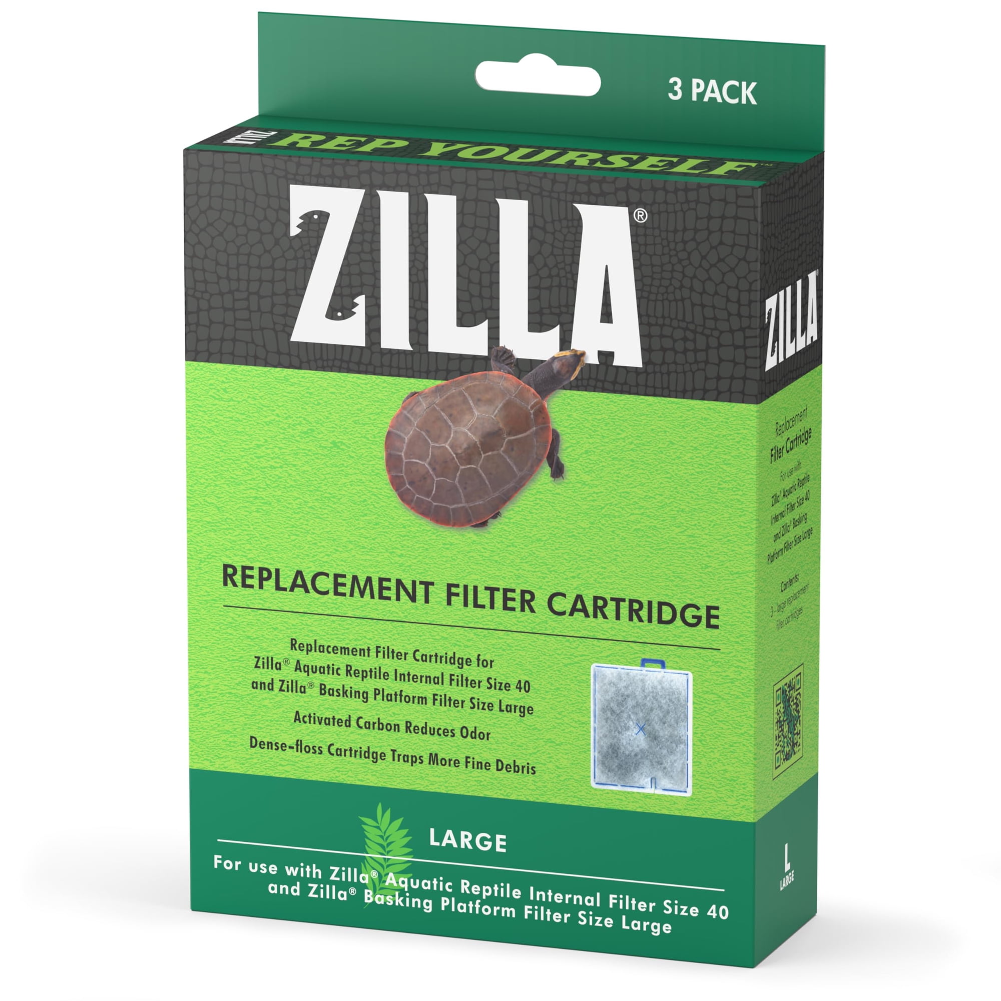 Cartucho De Repuesto Para Filtro De Agua Zilla Reptile Pet