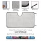 thumbnail image 2 of Oddbods Parasol para Parabrisas Delantero Protector Plegable, Visera Solar para Auto Bloquea Rayos UV Mantiene tu Vehículo Fresco 130cm*70cm, 2 of 6