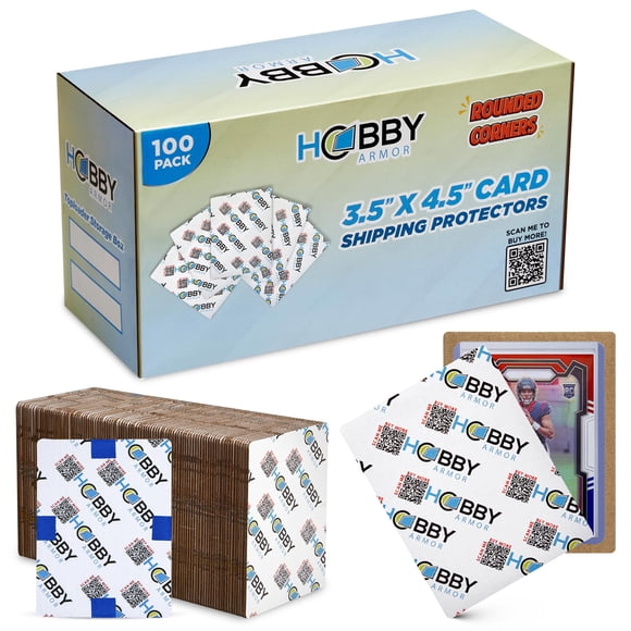 Protector de envío de tarjetas coleccionables Hobby Armor, paquete de 100