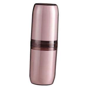 Bothyi - Taza De Cepillo De Dientes De Viaje Caja De Almacenamiento De Pasta De Dientes Para Viaje De Negocios Ducha Viaje Rojo