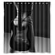 thumbnail image 1 of Cortina de ducha con diseño de guitarra y chica sexy, con ganchos, tamaño 66 x 72 pulgadas, 1 of 3