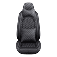 Genérico - Kit Funda Cubre Asiento Cuero Auto Premium Luxury Almohadilla