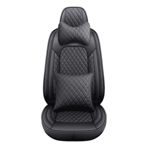 Genérico - Kit Funda Cubre Asiento Cuero Auto Premium Luxury Almohadilla