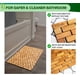 thumbnail image 2 of Alfombra de baño de bambú ZPirates, tamaño grande, 86 x 46 x 1 cm, plegable, madera, 2 of 9