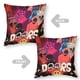 thumbnail image 2 of Doors Fundas de almohada de terciopelo con tema, regalos de funda de almohada, decoración para el hogar, cojín de lanzar, regalo de cumpleaños para fans y parejas.66*66cm., 2 of 6