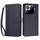 thumbnail image 3 of Funda Cartera Trébol para Xiaomi 15T Pro con Ranuras Tarjetas y Carga Inalámbrica Azul oscuro, 3 of 6