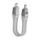 thumbnail image 3 of USB C Cable USB C A USB C Cable 80Gbps 13 Cm 240W Cable Para El Teléfono Portátil Teléfono Blanco, 3 of 5