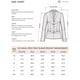 thumbnail image 5 of Blazer Cicy Bell para mujer, casual, con frente abierto, manga larga, color caqui, 5 of 6