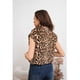 thumbnail image 3 of Chaqueta Corta Mujer Sin Mangas Peluda Animal Print 6097, 3 of 4