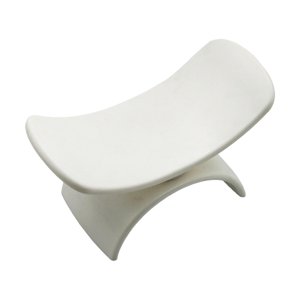 Ioensy - Almohada Para Reposabrazos De Uñas En Forma De U Portátil Antideslizante Para Uñas Acrílicas Manicura Blanca