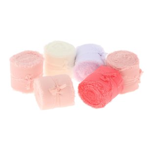 Bothyi - Cintas De Gasa, Cinta De Seda Con Flecos Hecha A Mano Para Fajas Nupciales, Decoración De Fiesta