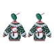thumbnail image 5 of Pendientes De Navidad Para Mujer, Diseño Divertido De Joyería Para Fiesta, Navidad, Muñeco De Nieve, Color Verde, 5 of 5