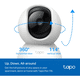thumbnail image 2 of Cámara de Seguridad Tp-link Tapo C210 Tapo Smart con Blanco, 2 of 3