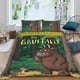 thumbnail image 2 of Gruffalo Conjunto de sábanas temático, trío de piezas, cómodo y amigable con la piel, diseño único, regalo de decoración para el hogar para familiares, amigos y fans, 90 cm * 190 cm, 2 of 6