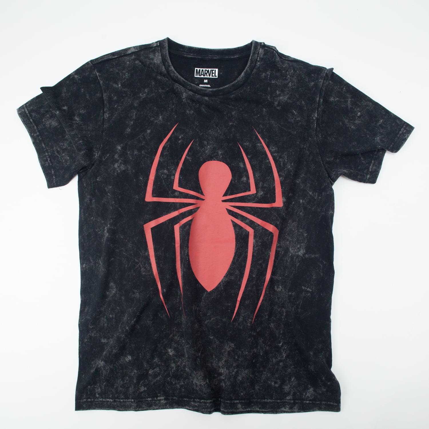 Polera Hombre Spiderman New Style Gris Oscuro Marvel