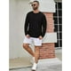 thumbnail image 2 of 6x Polera Camisetas Manga Larga Hombre Cuello Redondo 2025, 2 of 10