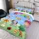 thumbnail image 3 of Tiny Bunch Baby TV Conjunto de sábanas temático, trío de piezas, cómodo y amigable con la piel, diseño único, regalo de decoración para el hogar para familiares, amigos y fans,140cm *210cm, 3 of 6