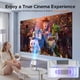 thumbnail image 2 of Altavoz Projector CAMWORLD Mini 4K 300 ANSI WiFi Bluetooth 5W, 2 of 6