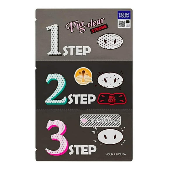 Kit coreano 3 en 1 de removedor de puntos negros (fuerte)
