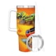 thumbnail image 3 of Blaze y las Máquinas Monstruo Vaso aislado de acero inoxidable con asa, diseño temático, regalo para familia, amigos y fans; incluye pajita y encaja en el portavasos estándar, 40 oz, 3 of 6