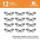 thumbnail image 2 of Gafas de seguridad KLEENGUARD V30 Nemesis, lente transparente y marco negro, 2 of 9