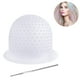 thumbnail image 1 of Gorro de silicona para mechas de crochet, reutilizable, para teñir el cabello, para salón profesional, con soplado, para mujeres y niñas., 1 of 8