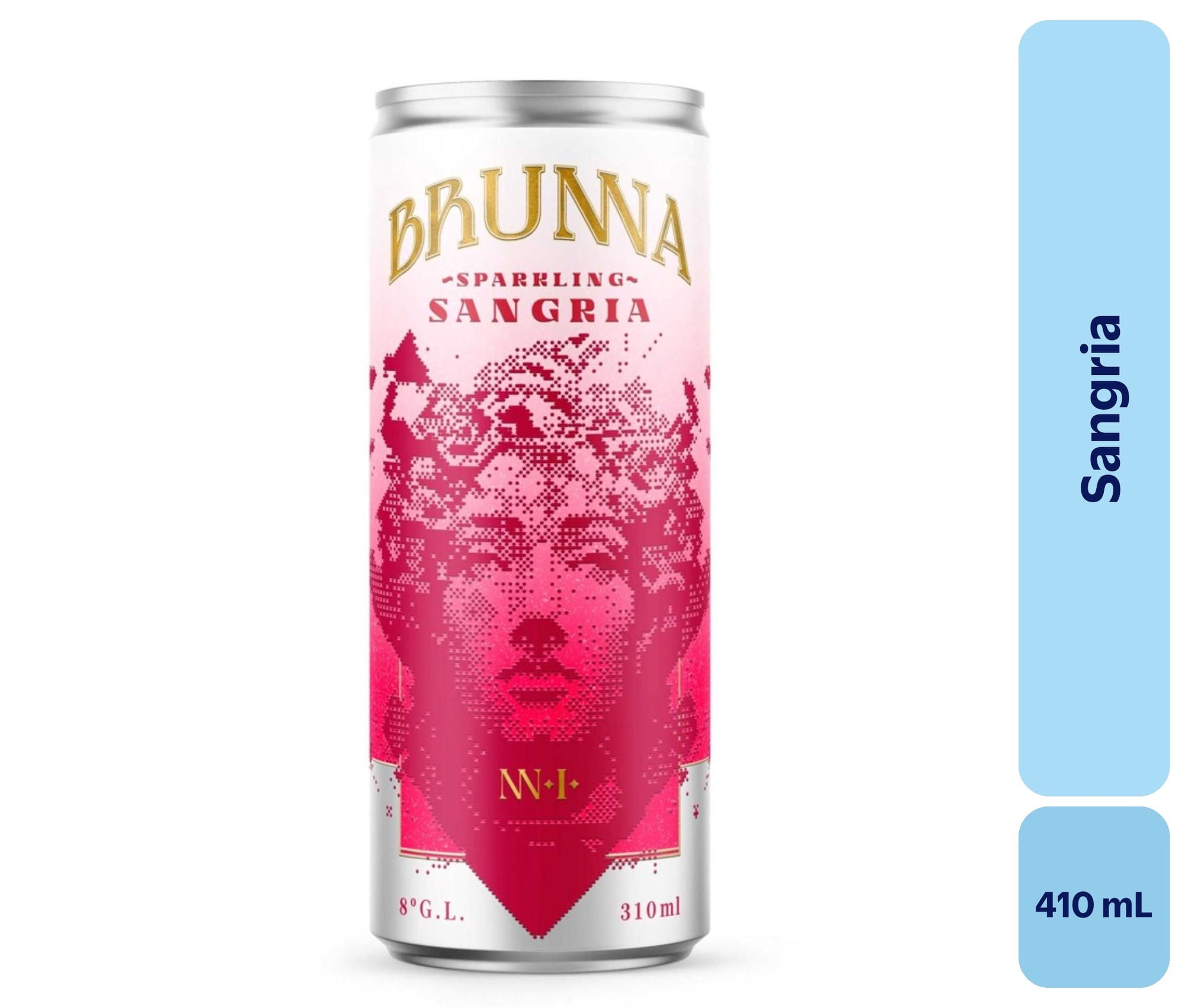 Sangria Espumante Lata 410 mL Brunna