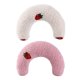 thumbnail image 5 of 2 Almohadas Para El Cuello Para Mascotas, Juguete Para Masticar Relleno Para Perro, Gato, Rosa Y Blanco, 5 of 5