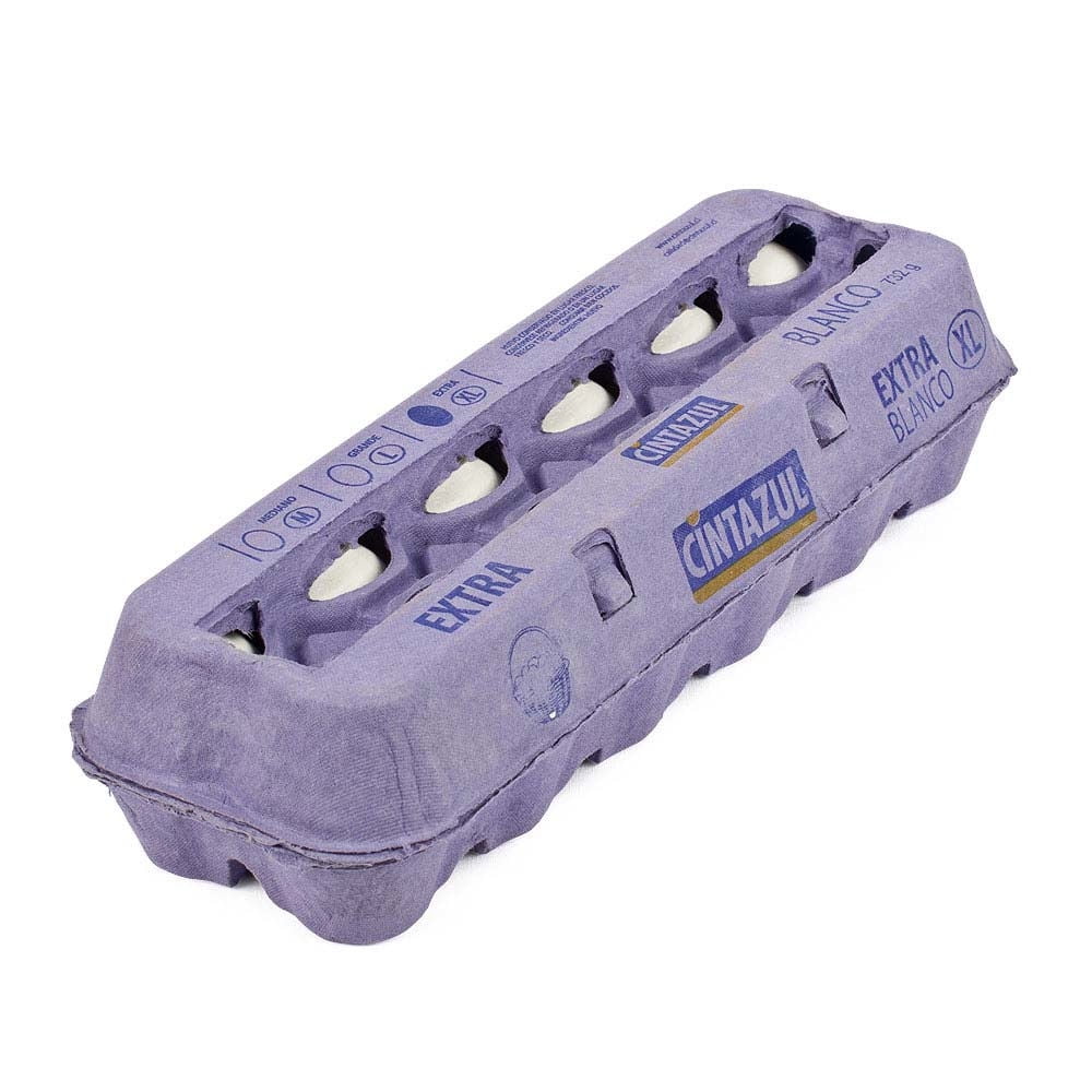 Huevos Extra Grande Blanco 12 Un 12 Un Cintazul