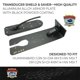 thumbnail image 2 of Placa de protección Armor Plate para transductor HUMMINBIRD Heli, 2 of 6