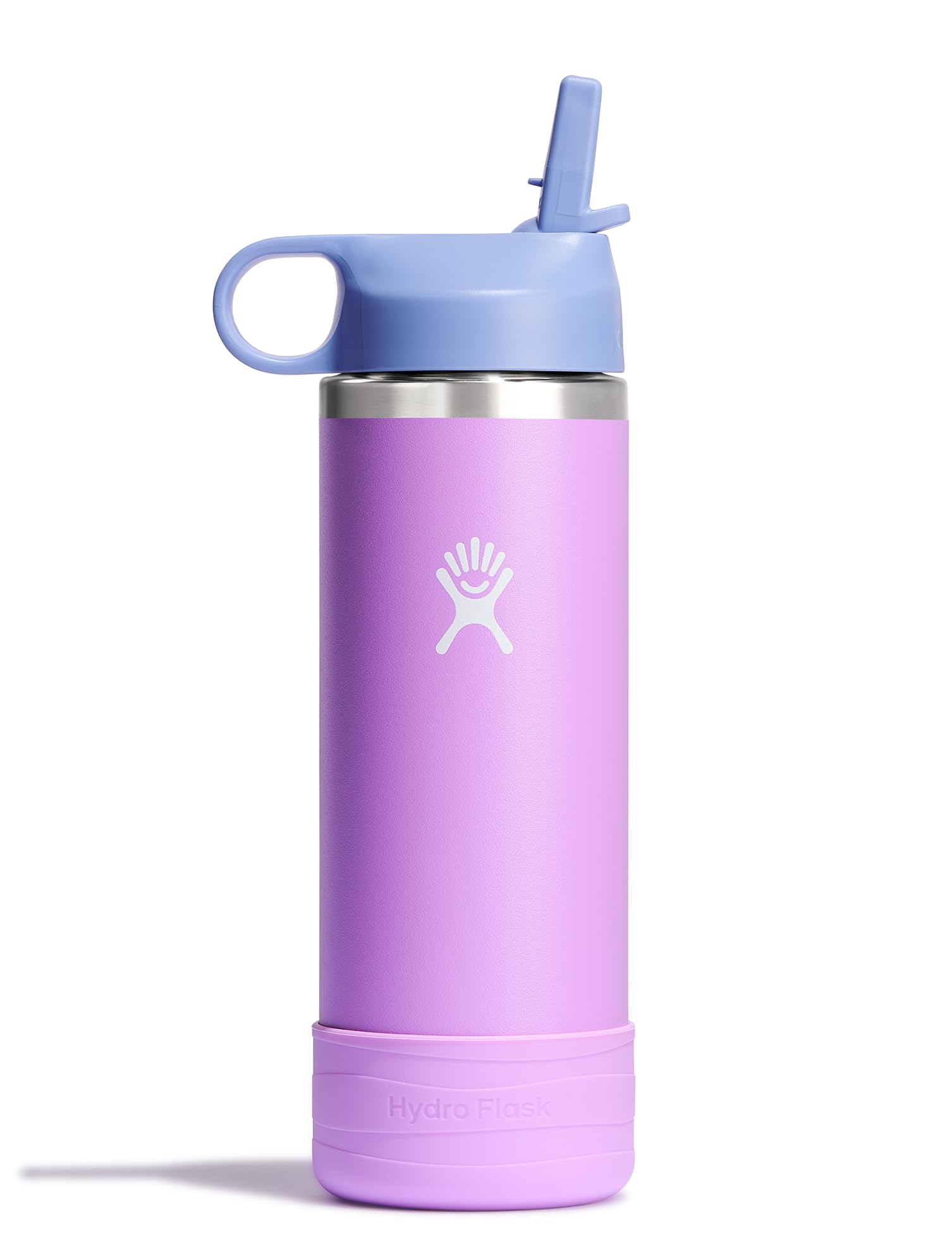 Botella De Agua Hydro Flask Kids De 500 Ml Con Tapa De Pajita Con Forma De Anémona