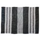 thumbnail image 1 of Alfombraombra Yute Durried Blanco Y Negro, 1 of 1