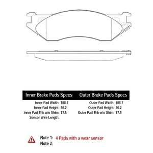 Powerstop - Pastillas Freno Para Auto 17-897