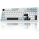 thumbnail image 1 of Teclado mecánico inalámbrico AULA F99 con retroiluminación RGB azul y blanco, 1 of 3