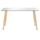 thumbnail image 2 of Mesa Eames Vidrio Rectangular 130x80cm, 2 of 4