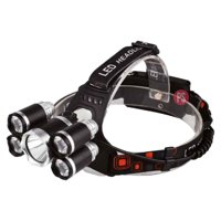 Tecnolab - Linterna Led Cabeza 5 Luces Led Recargable - Ps