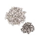 thumbnail image 2 of 50 pedazos de rhinestone remaches clavos botones para artesanías de costura 10mm plata, 2 of 3