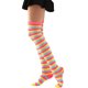 thumbnail image 1 of suxuMhao Calcetines, Calcetines hasta el Muslo a Rayas, Calcetines de Moda por Encima de la Rodilla, Calcetines hasta la Rodilla y Calcetines hasta el Muslo para Botas, 3 Pares, Talla Única para la, 1 of 2