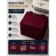 thumbnail image 3 of Pack 10 Poleras Basicas 100% Algodon Cuello Redondo 200g Burdeo Xxl Lisa, 3 of 3