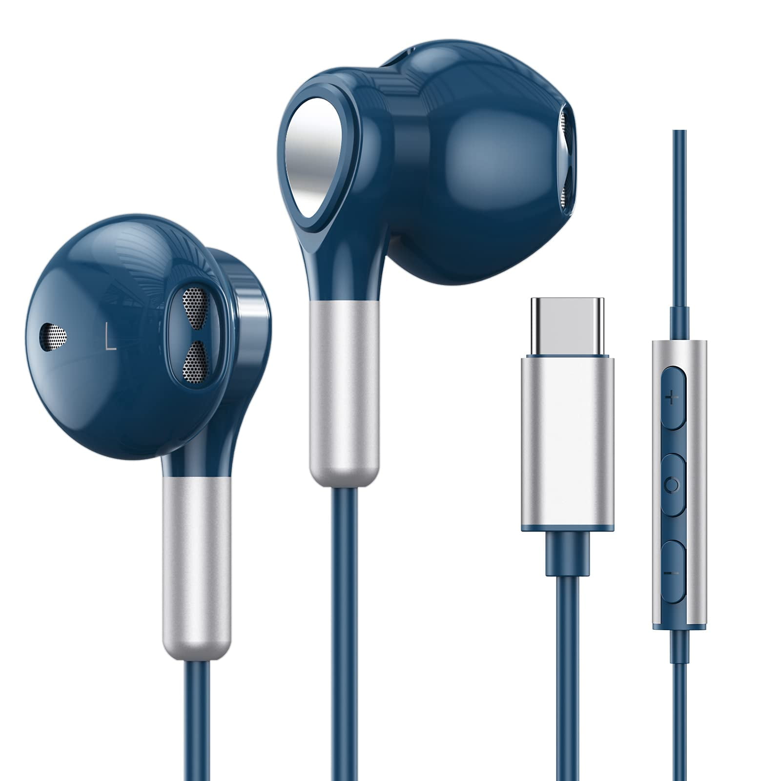 Auriculares Usb C Benewy Para Samsung Galaxy S23 S22 S21 Fe