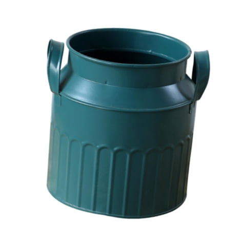 Bothyi - Jarrón Decorativo De Flores, Macetero Portátil De Hierro Para Bodas, Porche, Centro Comercial