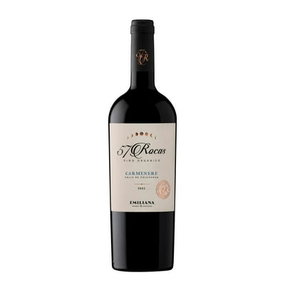 Vino Tinto Carmenere 14° Botella 750 Ml Viñedos Emiliana