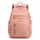 thumbnail image 1 of Large Capacity Waterproof Backpack, Solid Color Fashion Casual Nylon Laptop Bag With Adjustable Strap, Trendy Versatile Cute School Bag For Girls & Women, 1 of 5