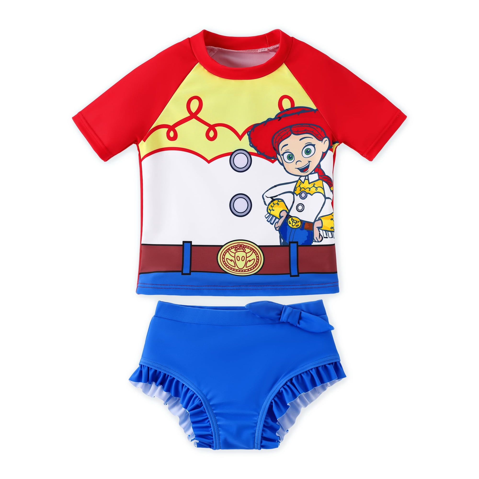 Traje De Baño Disney Toy Story Jessie Tankini Para Niñas De 5 A 6 Años