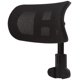 thumbnail image 3 of Reposacabezas de oficina Lorell Mesh con respaldo alto negro para silla Hi-Back, 3 of 4