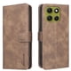thumbnail image 1 of Funda Billetera para Motorola Moto G86 Protección RFID y Soporte Ajustable Marrón, 1 of 6