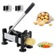 thumbnail image 1 of Cortador de papas fritas Votron de acero inoxidable con 2 cuchillas, 1 of 6